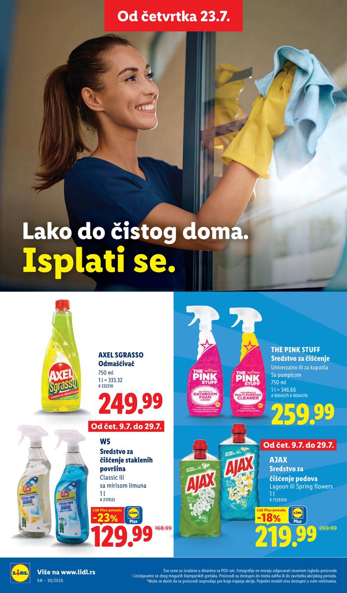 Lidl catalog page 38 — 2026-07-23 to 2026-07-29