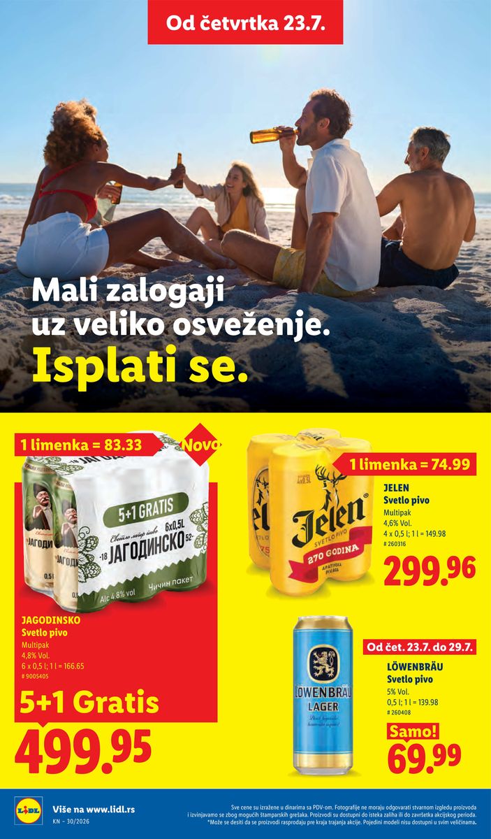 Lidl catalog page 54 — 2026-07-23 to 2026-07-29