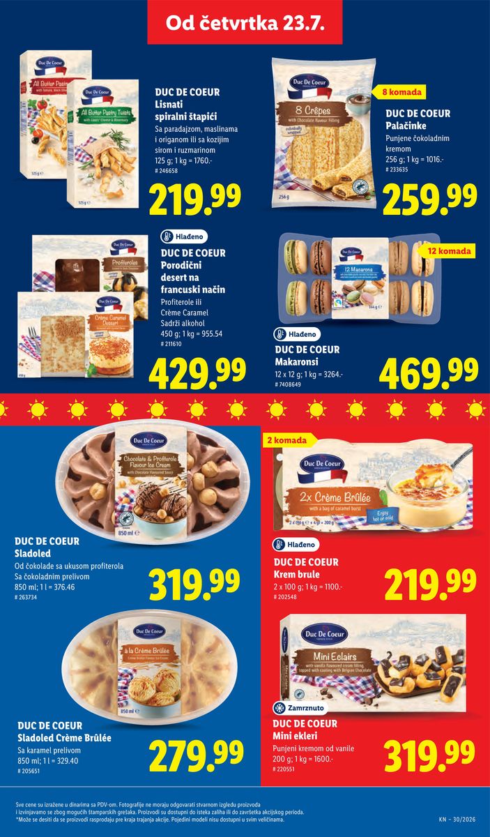 Lidl catalog page 57 — 2026-07-23 to 2026-07-29