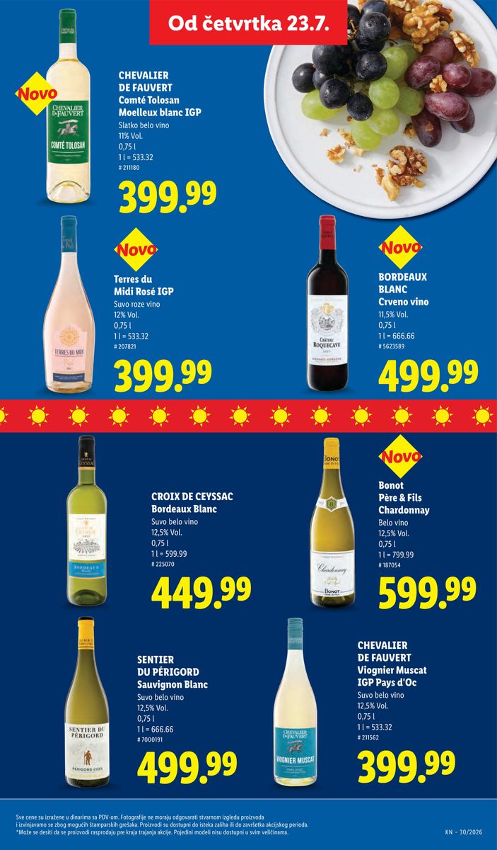 Lidl catalog page 61 — 2026-07-23 to 2026-07-29