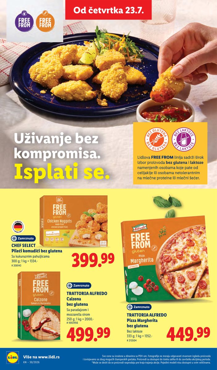 Lidl catalog page 62 — 2026-07-23 to 2026-07-29