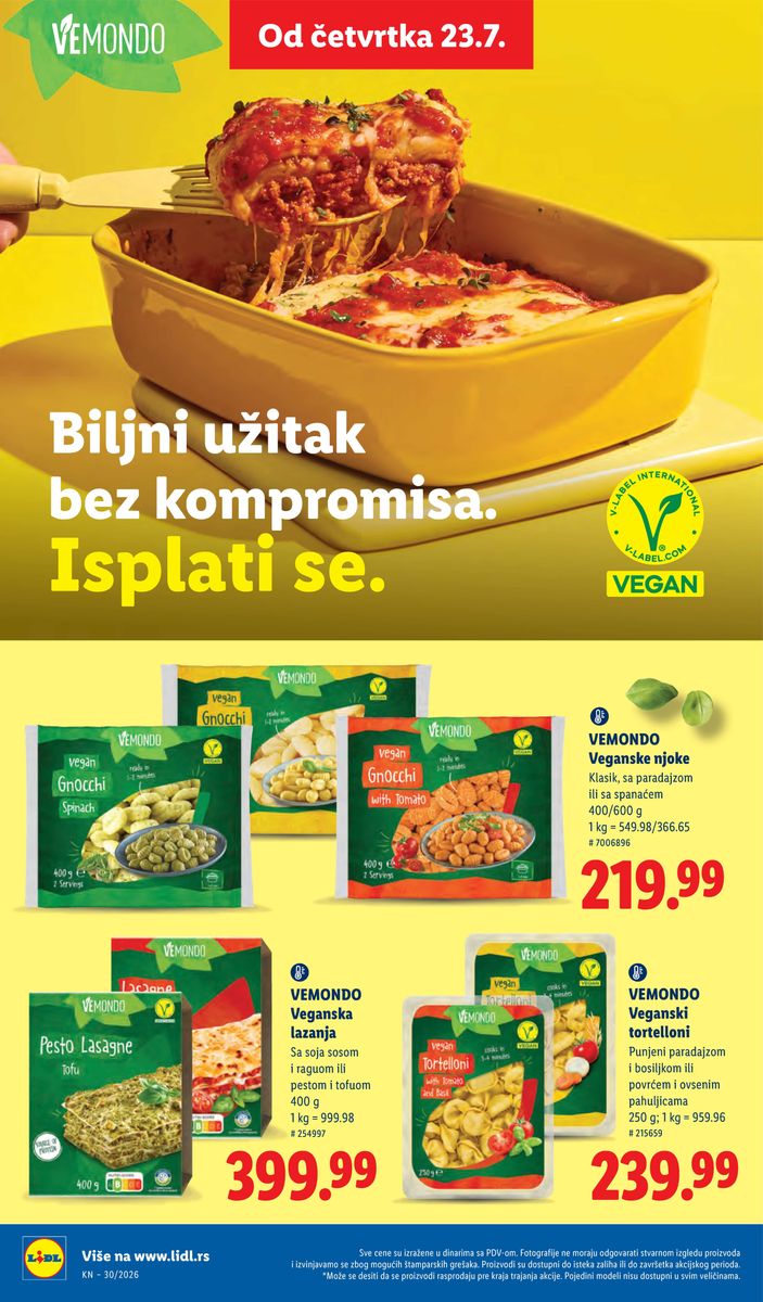 Lidl catalog page 64 — 2026-07-23 to 2026-07-29