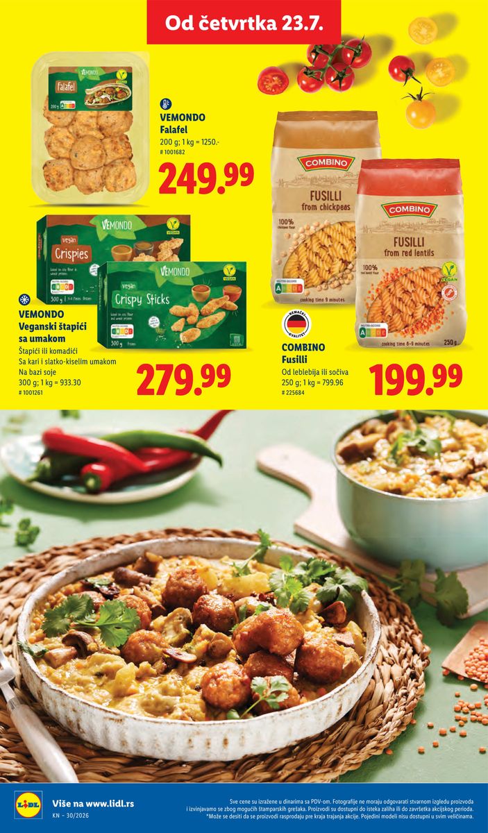 Lidl catalog page 66 — 2026-07-23 to 2026-07-29