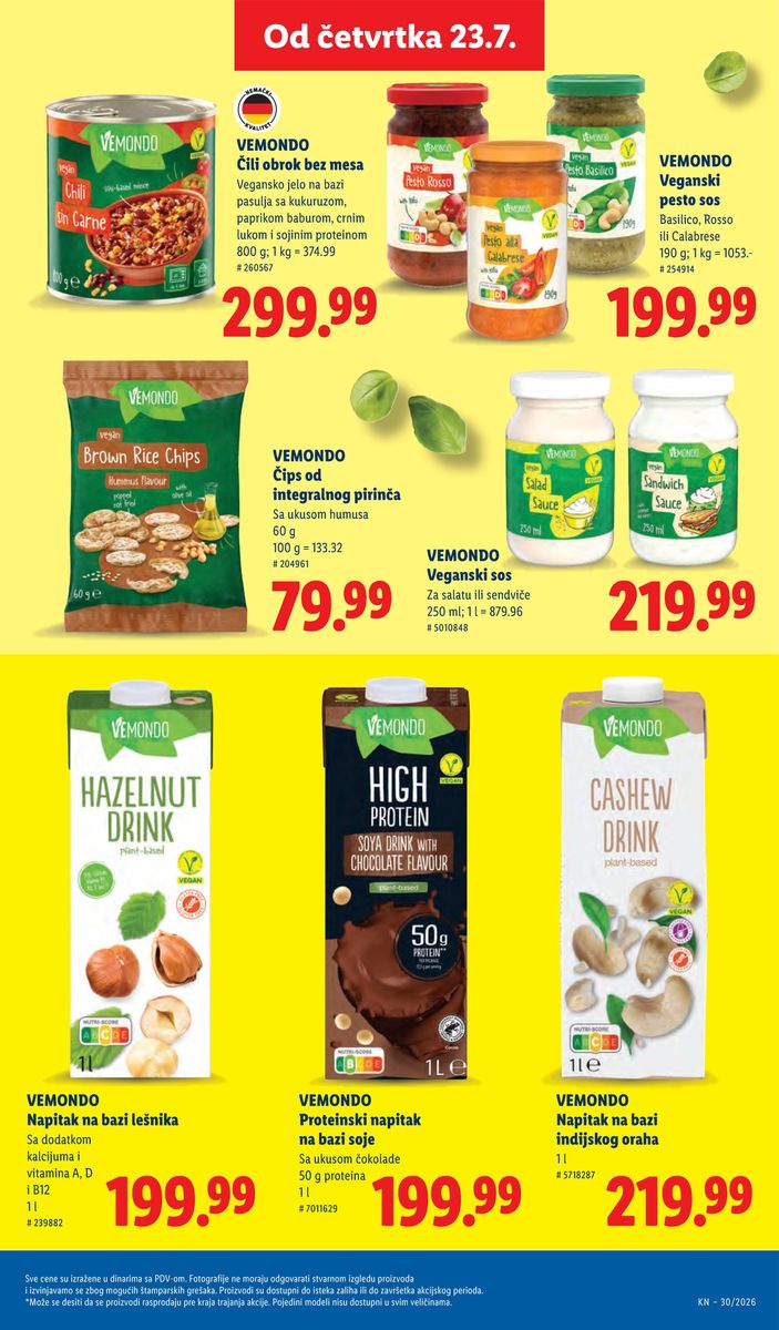 Lidl catalog page 67 — 2026-07-23 to 2026-07-29
