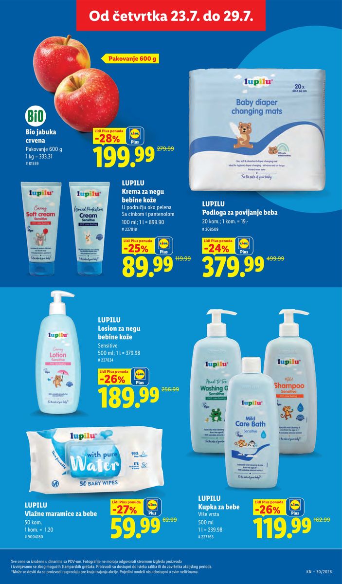 Lidl catalog page 73 — 2026-07-23 to 2026-07-29