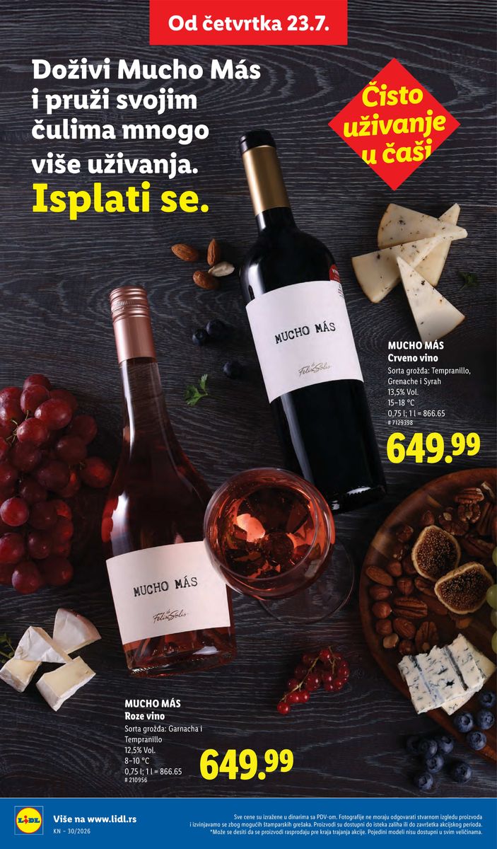 Lidl catalog page 74 — 2026-07-23 to 2026-07-29