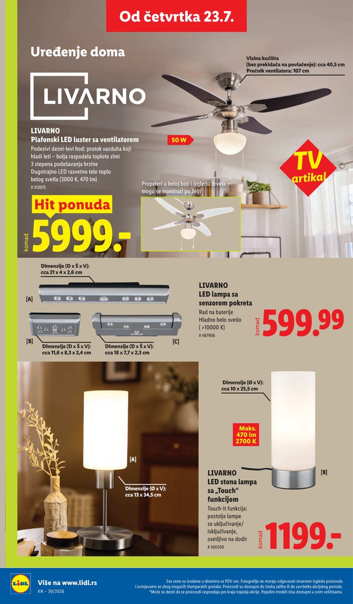 Lidl catalog page 92 — 2026-07-23 to 2026-07-29
