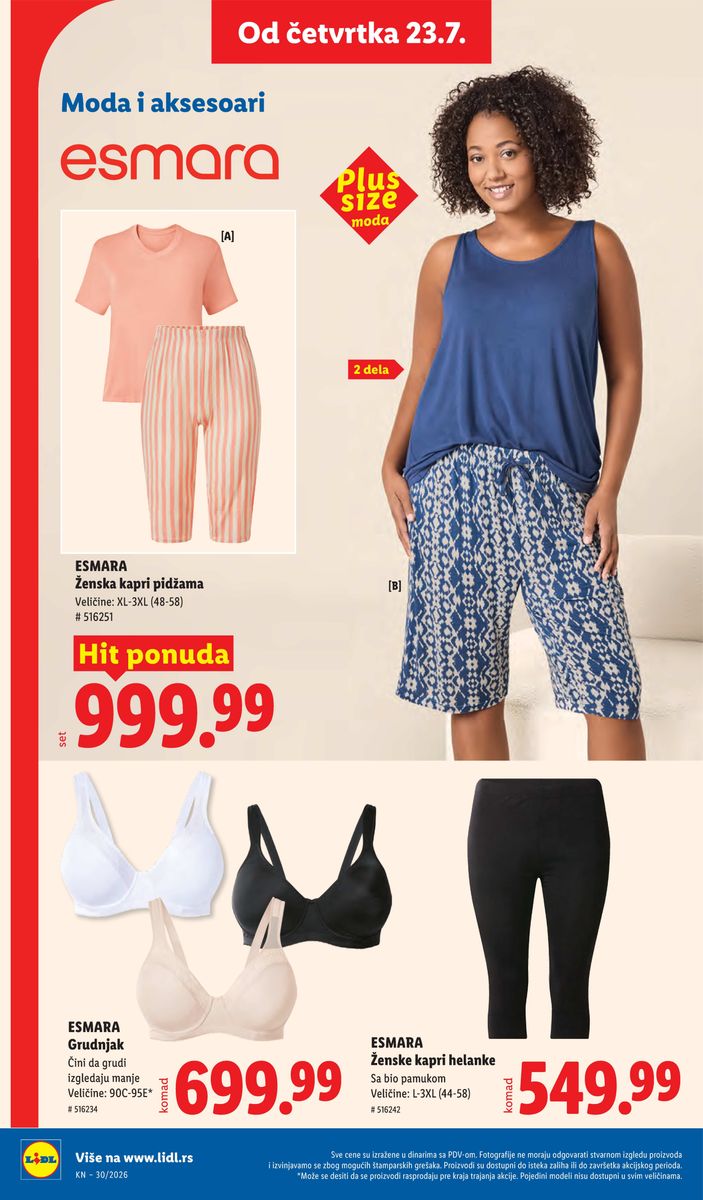Lidl catalog page 96 — 2026-07-23 to 2026-07-29