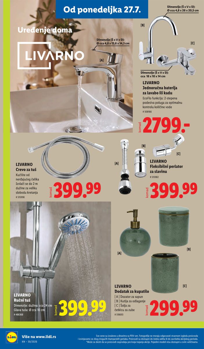Lidl catalog page 110 — 2026-07-23 to 2026-07-29