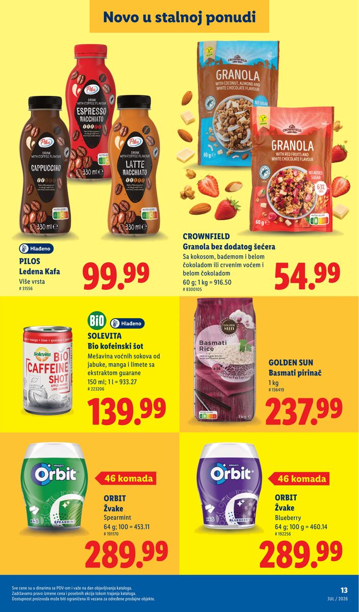 Lidl catalog page 13 — 2026-08-03 to 2026-08-31