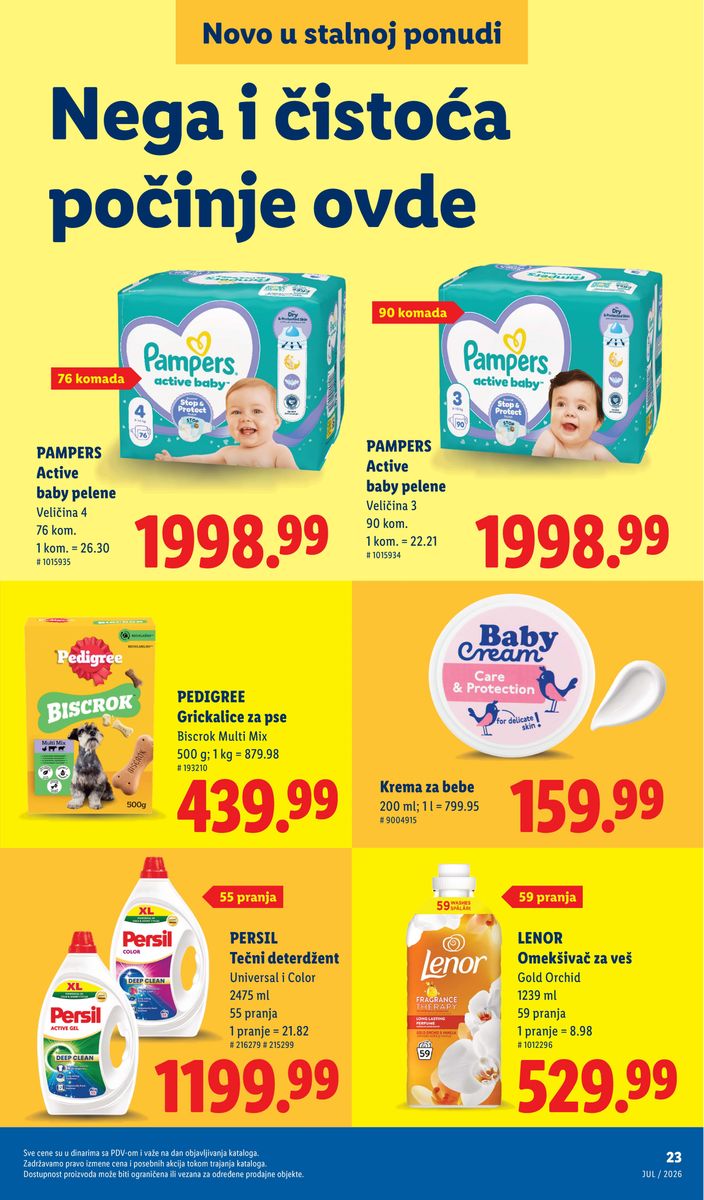 Lidl catalog page 23 — 2026-08-03 to 2026-08-31