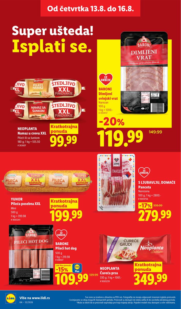 Lidl catalog page 26 — 2026-08-13 to 2026-08-19