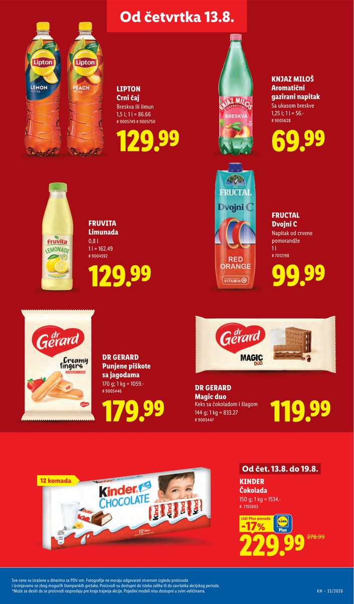 Lidl catalog page 33 — 2026-08-13 to 2026-08-19