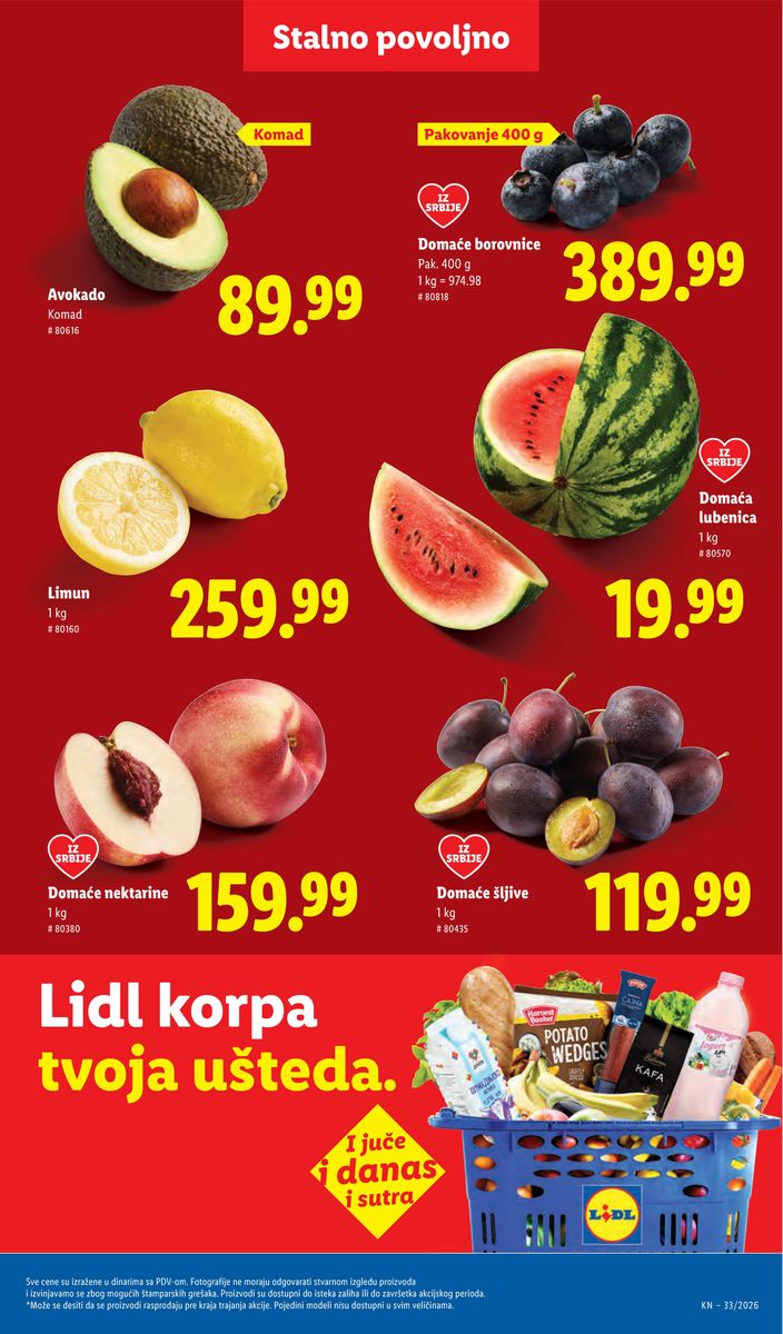 Lidl catalog page 45 — 2026-08-13 to 2026-08-19