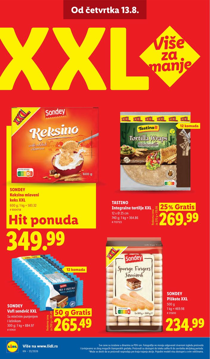 Lidl catalog page 64 — 2026-08-13 to 2026-08-19