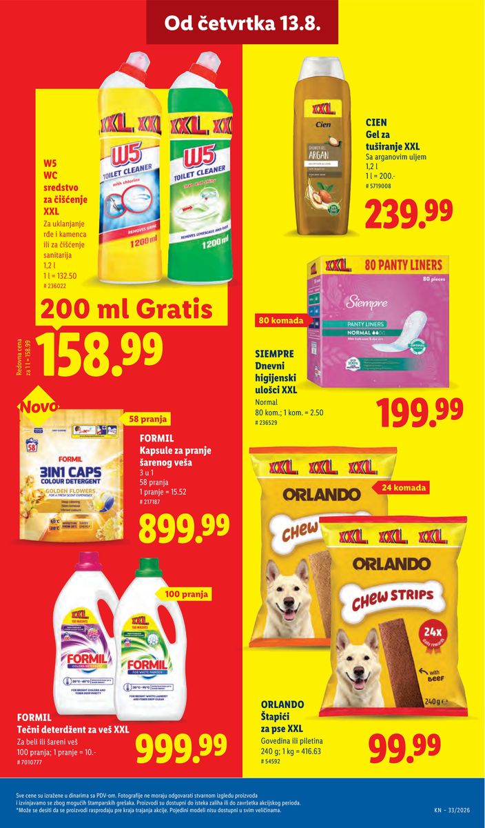 Lidl catalog page 67 — 2026-08-13 to 2026-08-19
