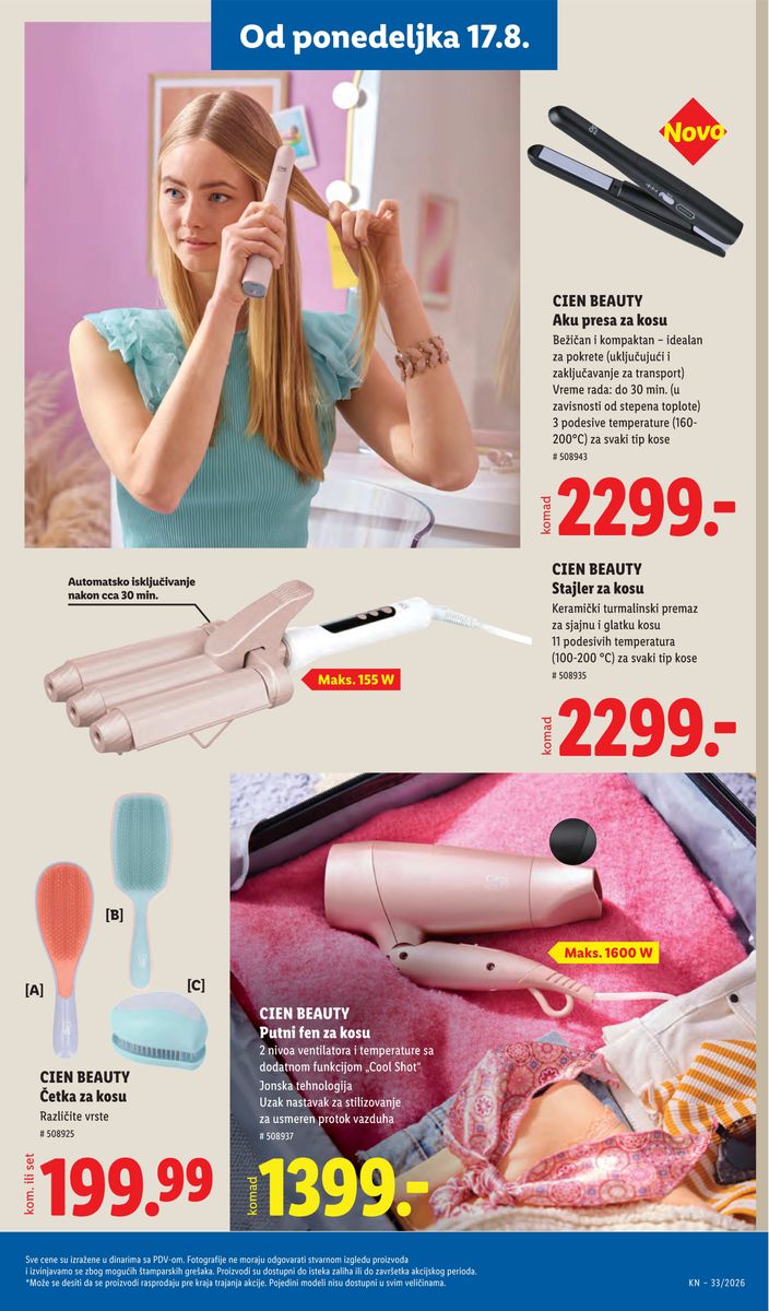 Lidl catalog page 99 — 2026-08-13 to 2026-08-19