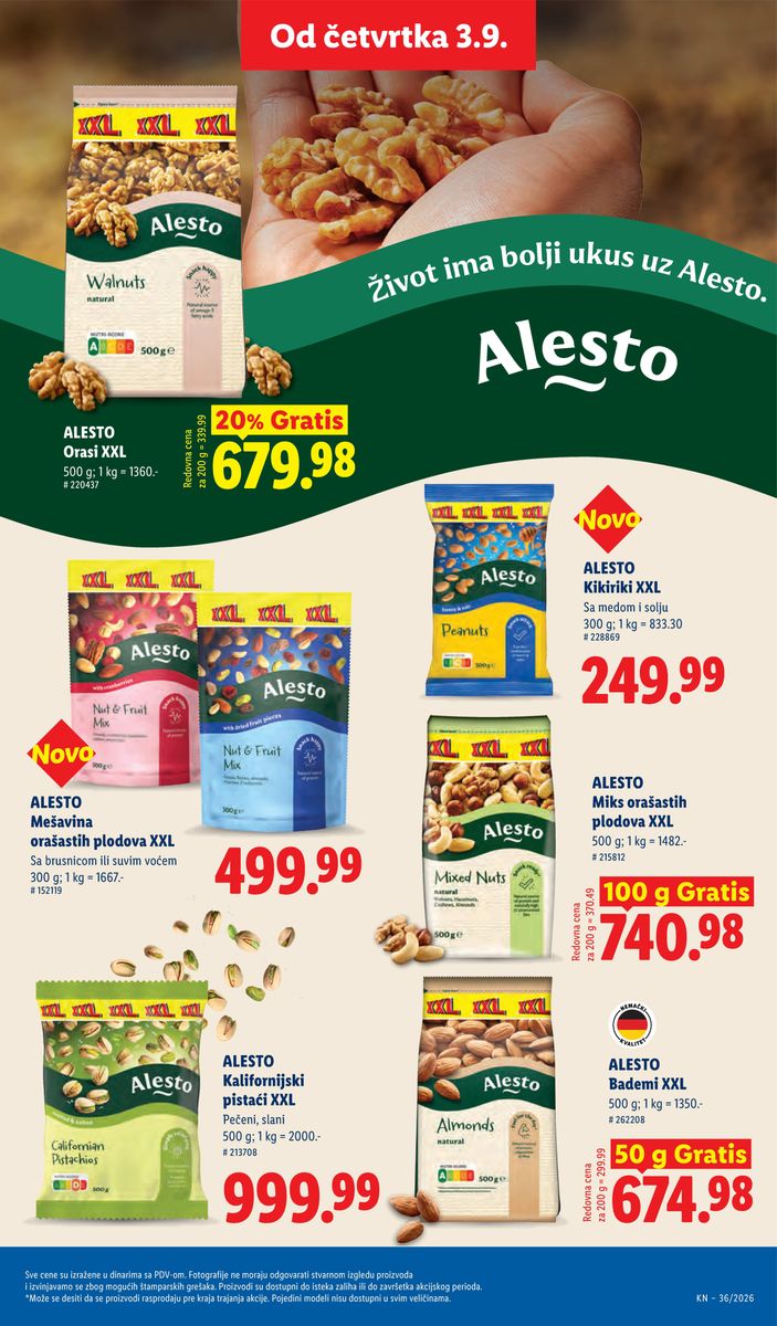 Lidl catalog page 65 — 2026-09-03 to 2026-09-09