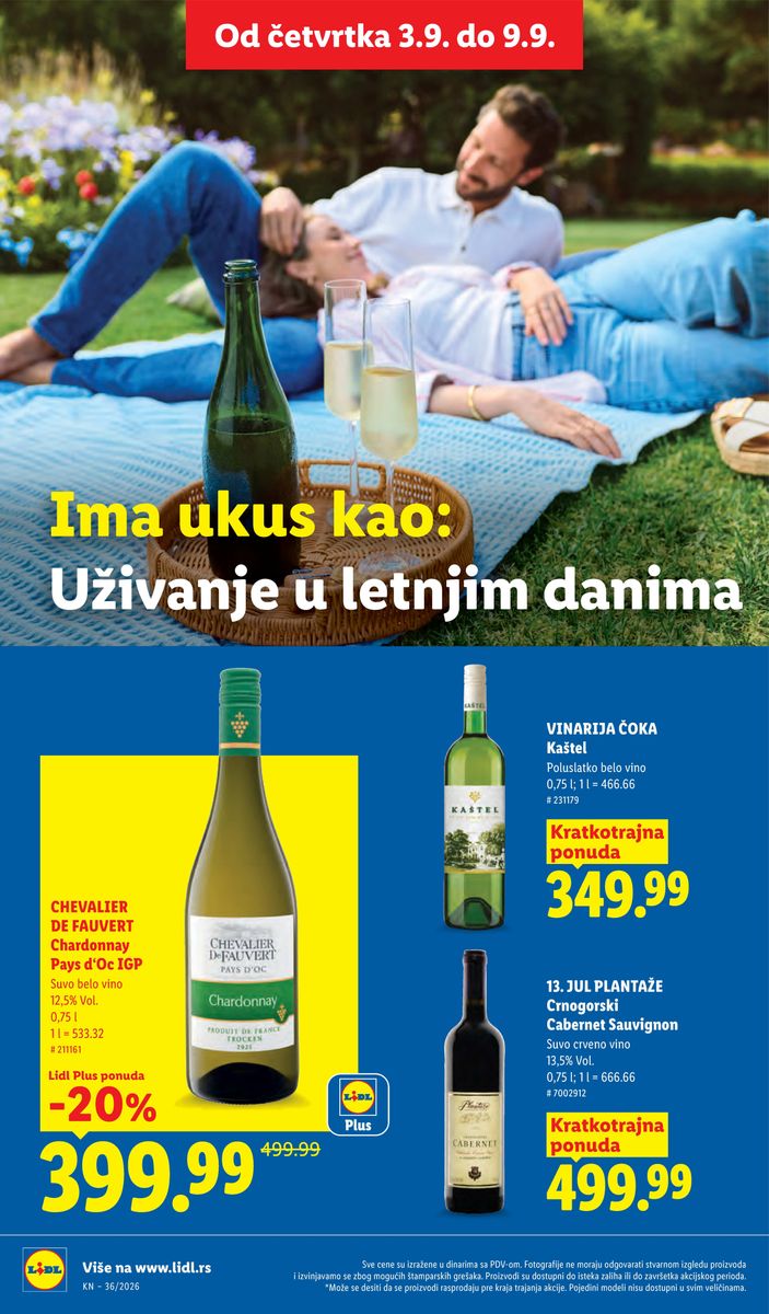 Lidl catalog page 70 — 2026-09-03 to 2026-09-09