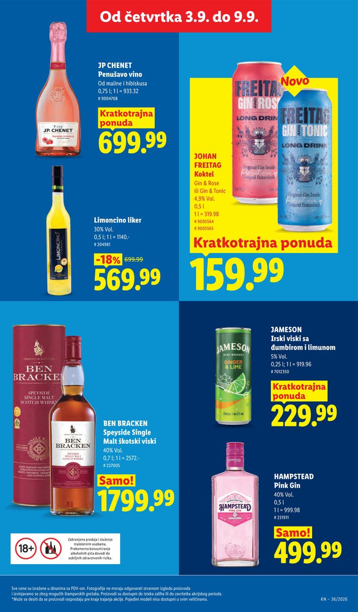 Lidl catalog page 71 — 2026-09-03 to 2026-09-09