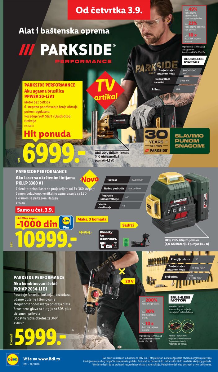 Lidl catalog page 88 — 2026-09-03 to 2026-09-09