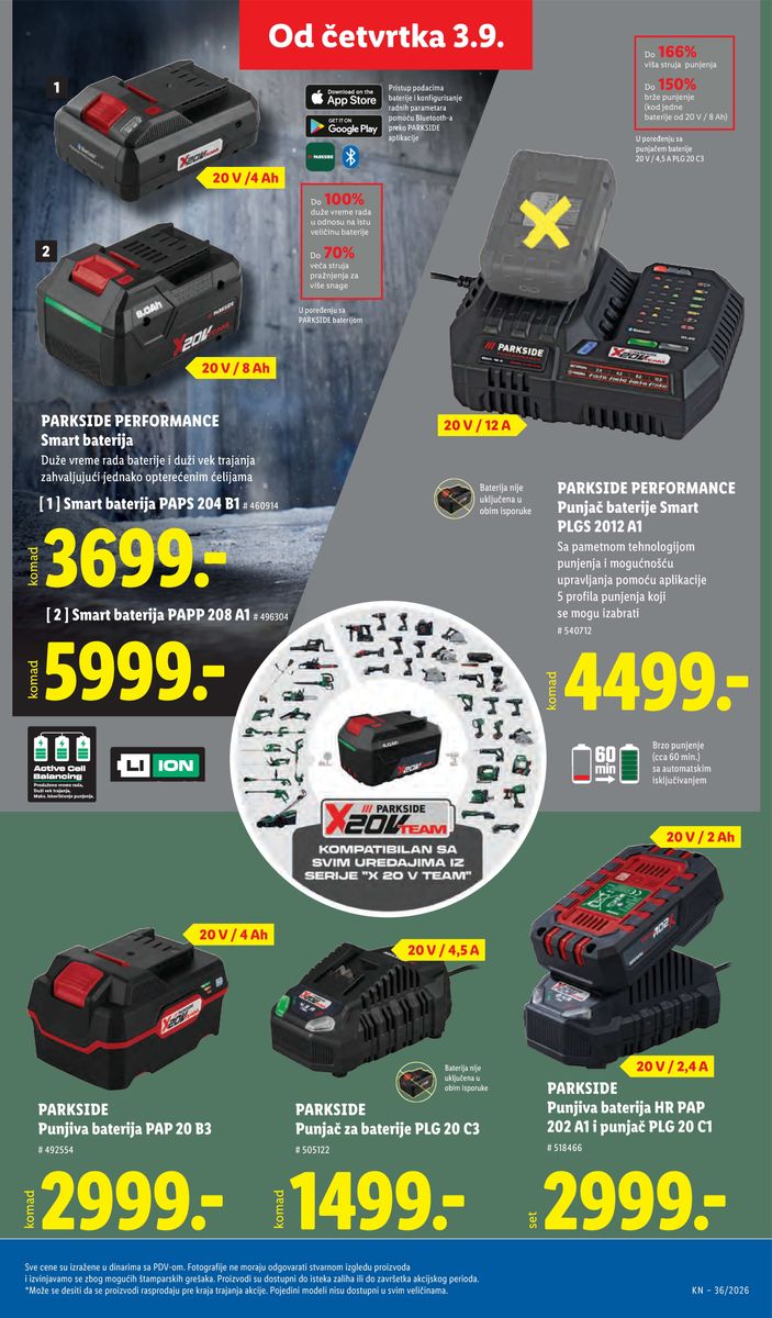 Lidl catalog page 89 — 2026-09-03 to 2026-09-09