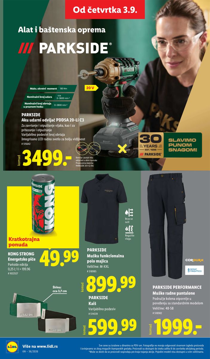 Lidl catalog page 90 — 2026-09-03 to 2026-09-09