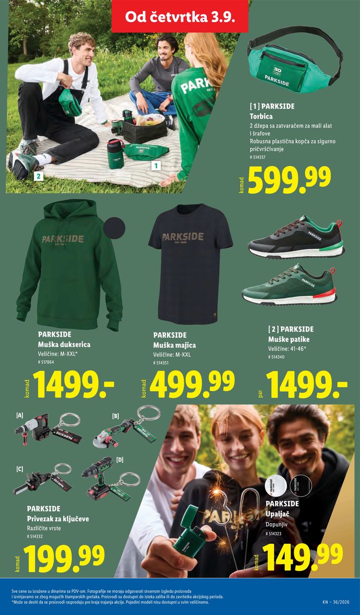 Lidl catalog page 91 — 2026-09-03 to 2026-09-09