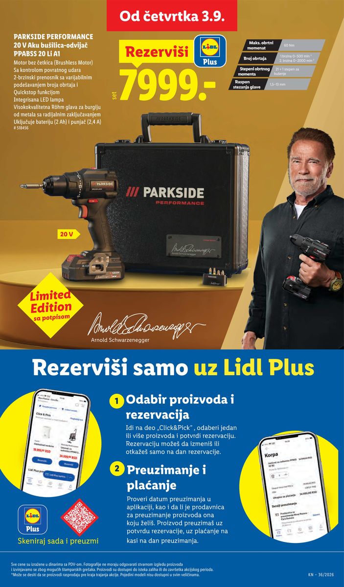 Lidl catalog page 95 — 2026-09-03 to 2026-09-09