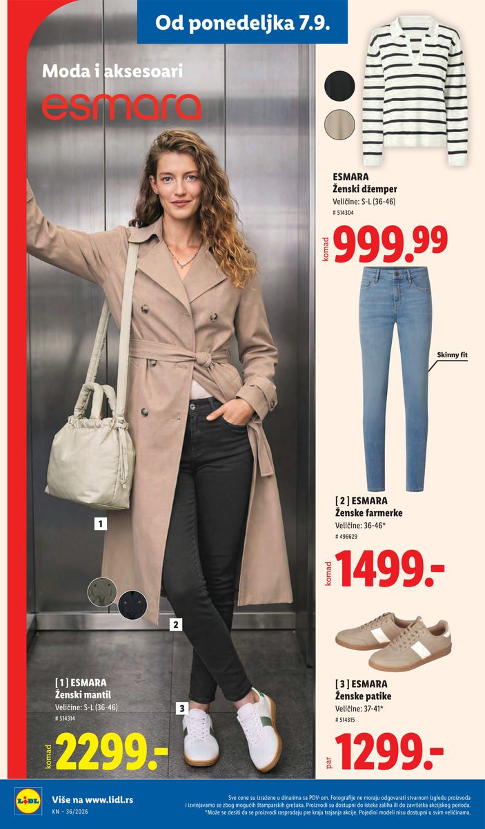 Lidl catalog page 106 — 2026-09-03 to 2026-09-09