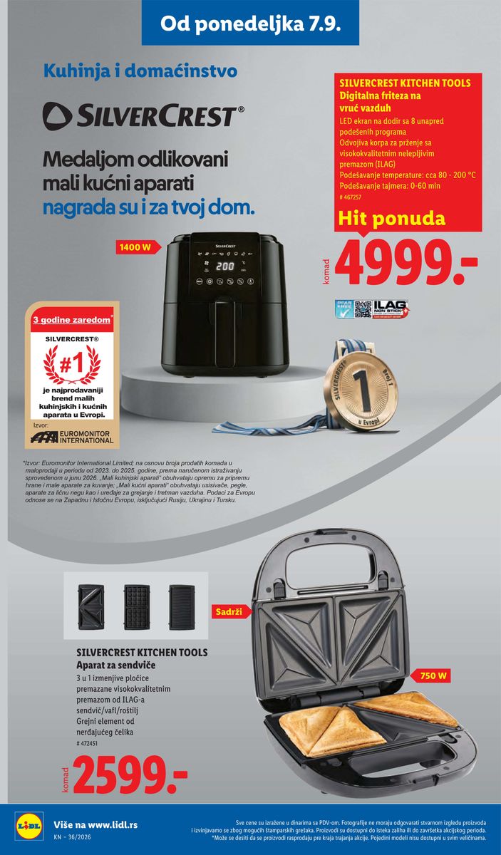 Lidl catalog page 110 — 2026-09-03 to 2026-09-09