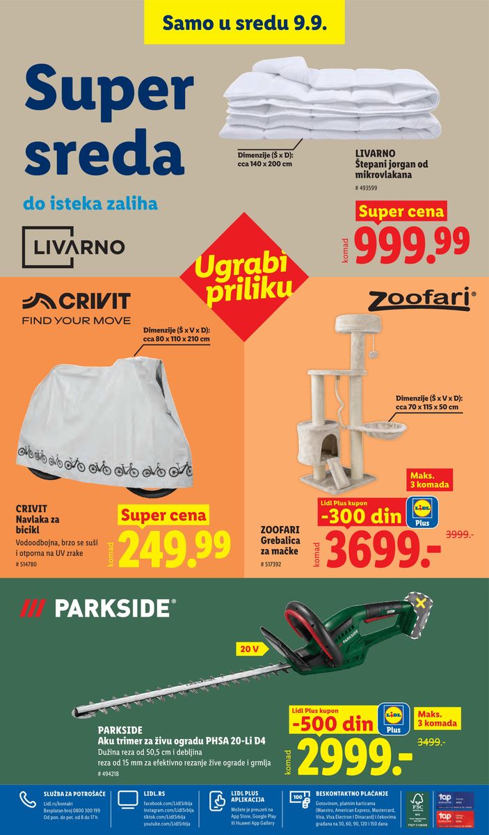 Lidl catalog page 116 — 2026-09-03 to 2026-09-09