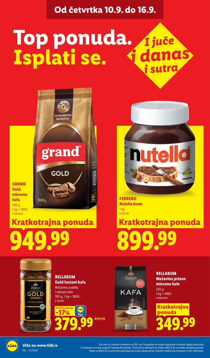 Lidl catalog page 32 — 2026-09-10 to 2026-09-16