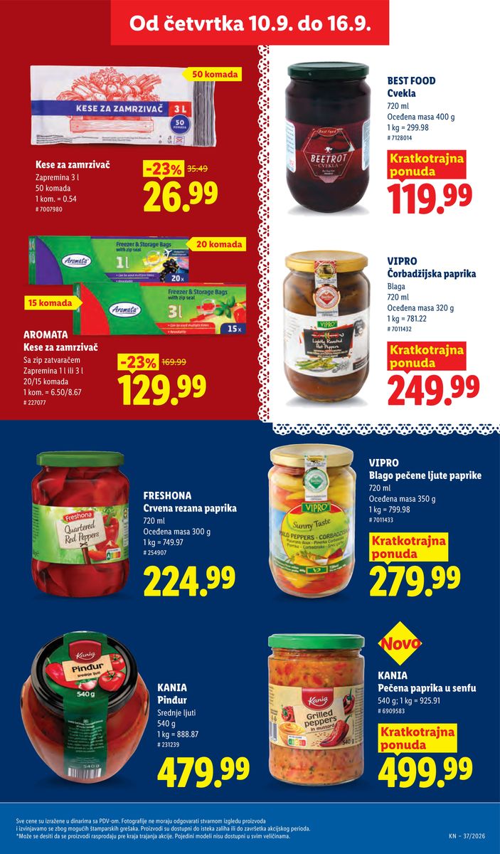 Lidl catalog page 45 — 2026-09-10 to 2026-09-16