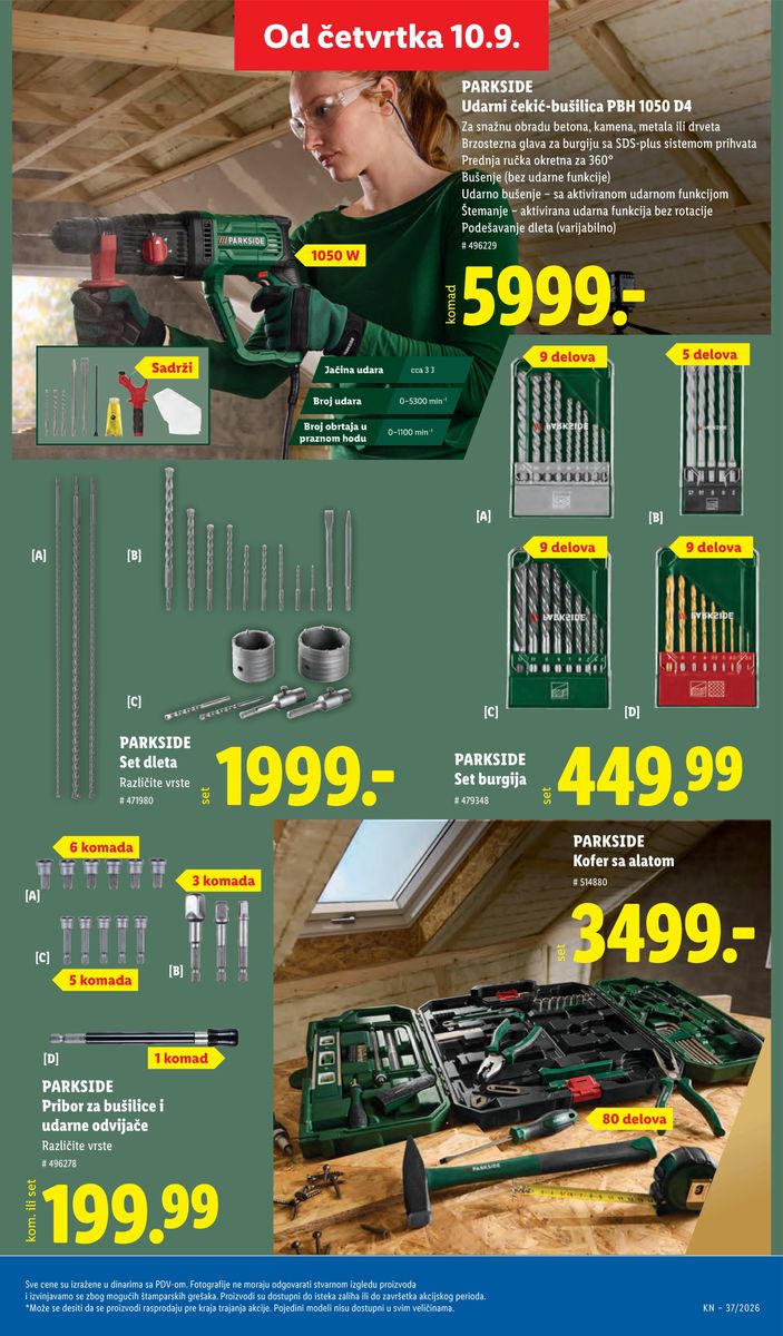 Lidl catalog page 67 — 2026-09-10 to 2026-09-16