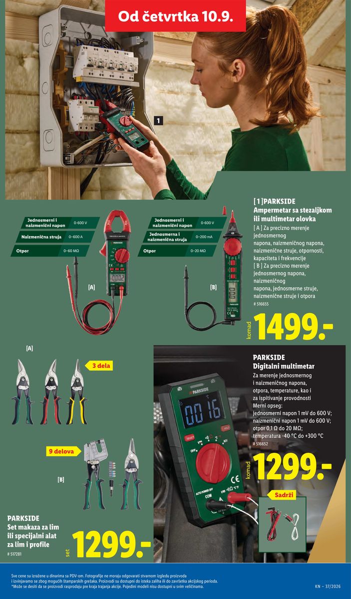 Lidl catalog page 73 — 2026-09-10 to 2026-09-16