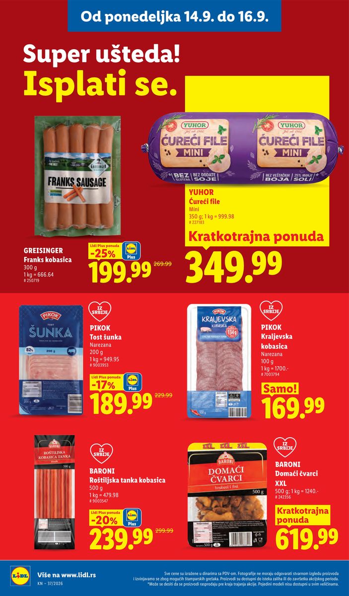 Lidl catalog page 88 — 2026-09-10 to 2026-09-16