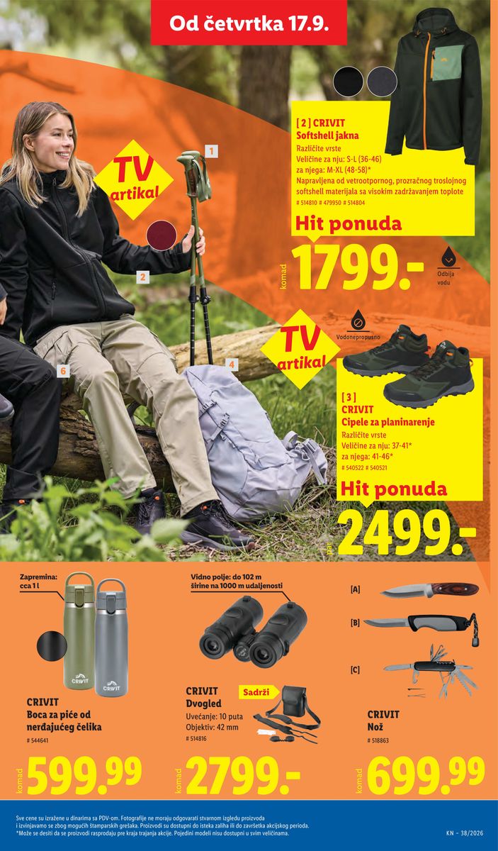 Lidl catalog page 63 — 2026-09-17 to 2026-09-23