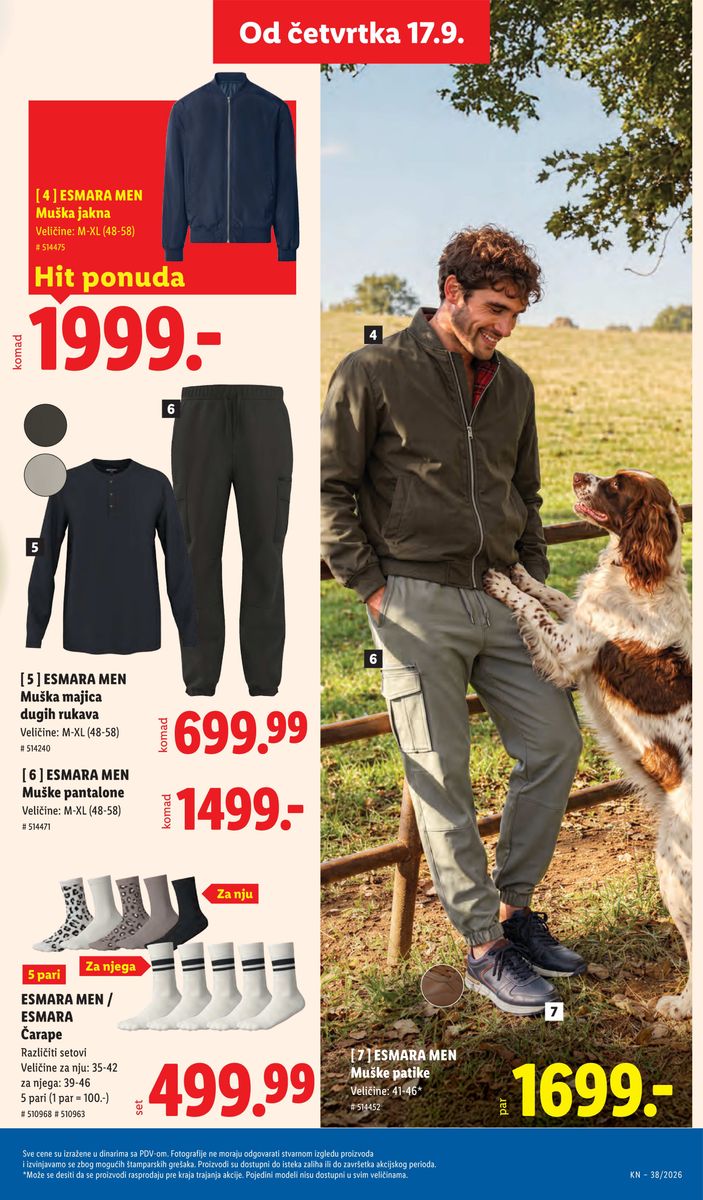 Lidl catalog page 67 — 2026-09-17 to 2026-09-23
