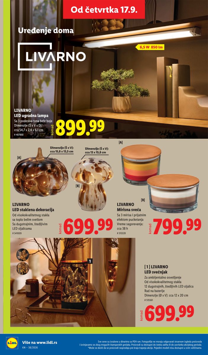 Lidl catalog page 68 — 2026-09-17 to 2026-09-23