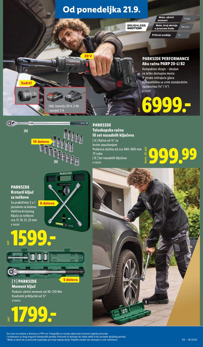 Lidl catalog page 75 — 2026-09-17 to 2026-09-23