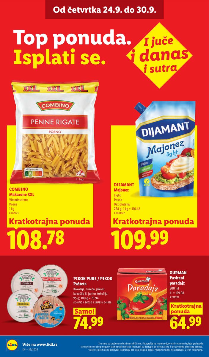 Lidl catalog page 32 — 2026-09-24 to 2026-09-30