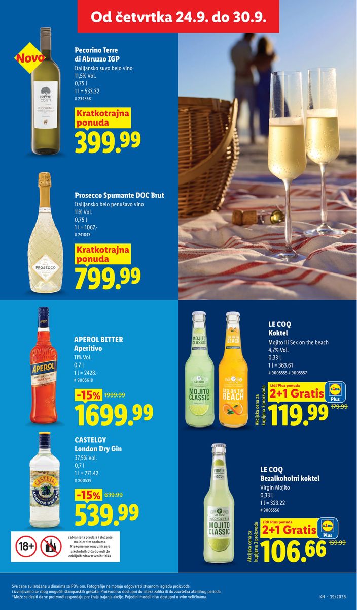 Lidl catalog page 61 — 2026-09-24 to 2026-09-30