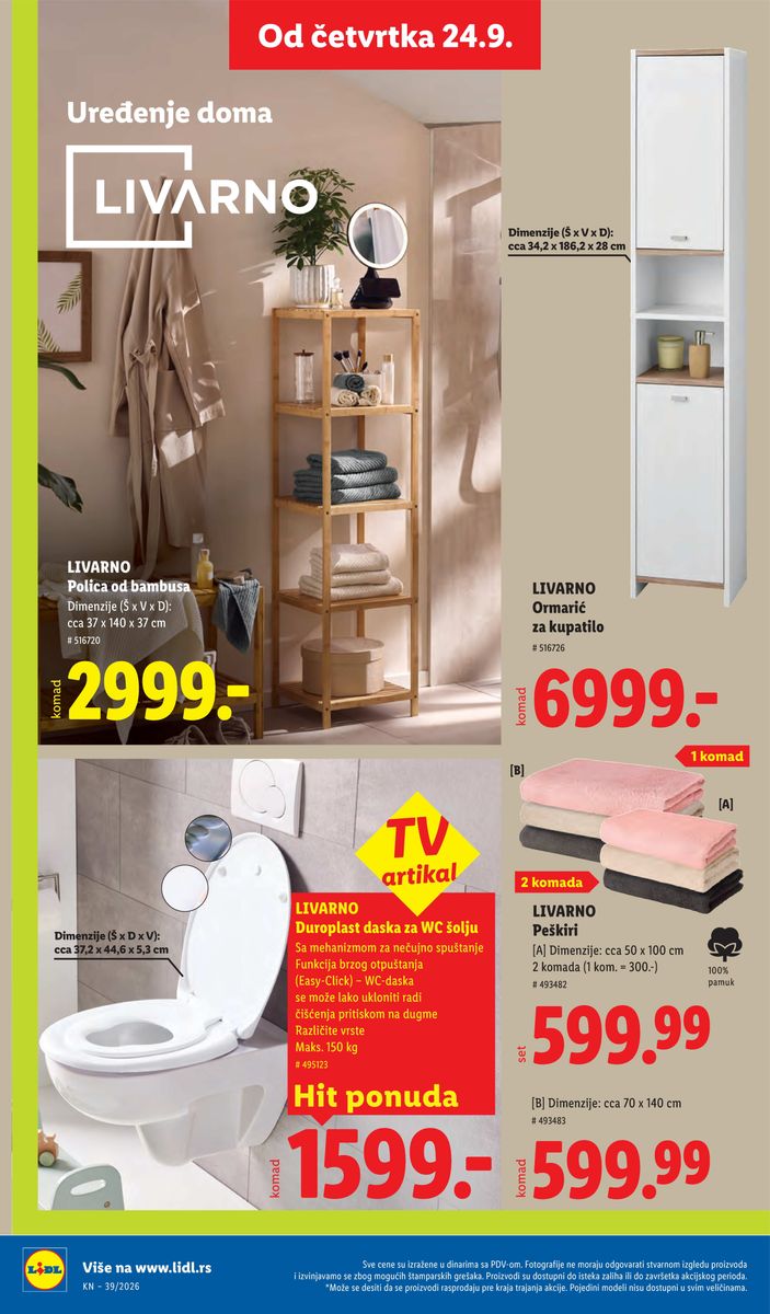Lidl catalog page 68 — 2026-09-24 to 2026-09-30