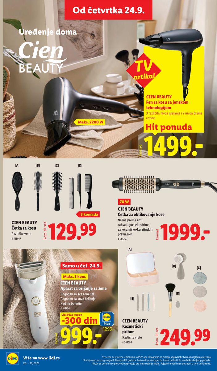 Lidl catalog page 70 — 2026-09-24 to 2026-09-30