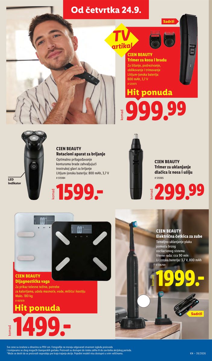 Lidl catalog page 71 — 2026-09-24 to 2026-09-30