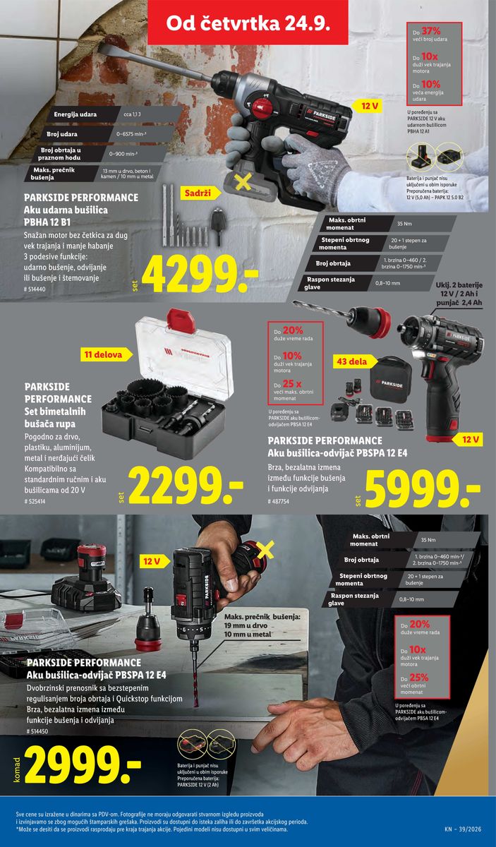 Lidl catalog page 73 — 2026-09-24 to 2026-09-30