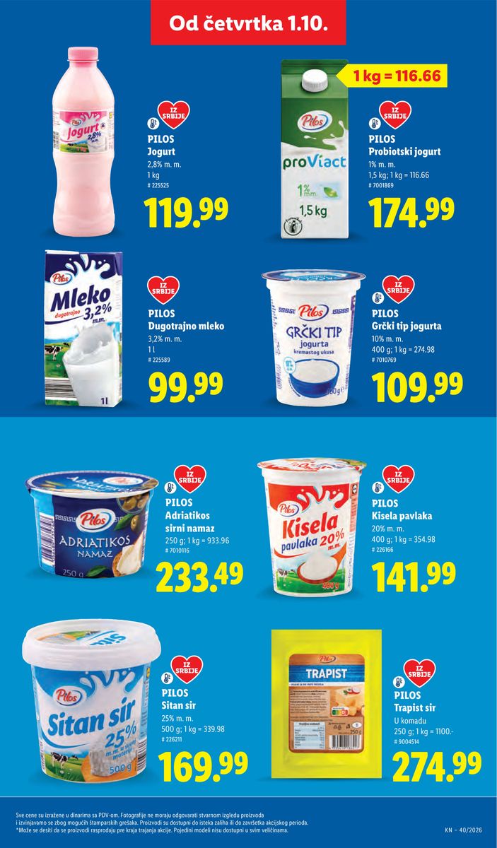 Lidl catalog page 25 — 2026-10-01 to 2026-10-07