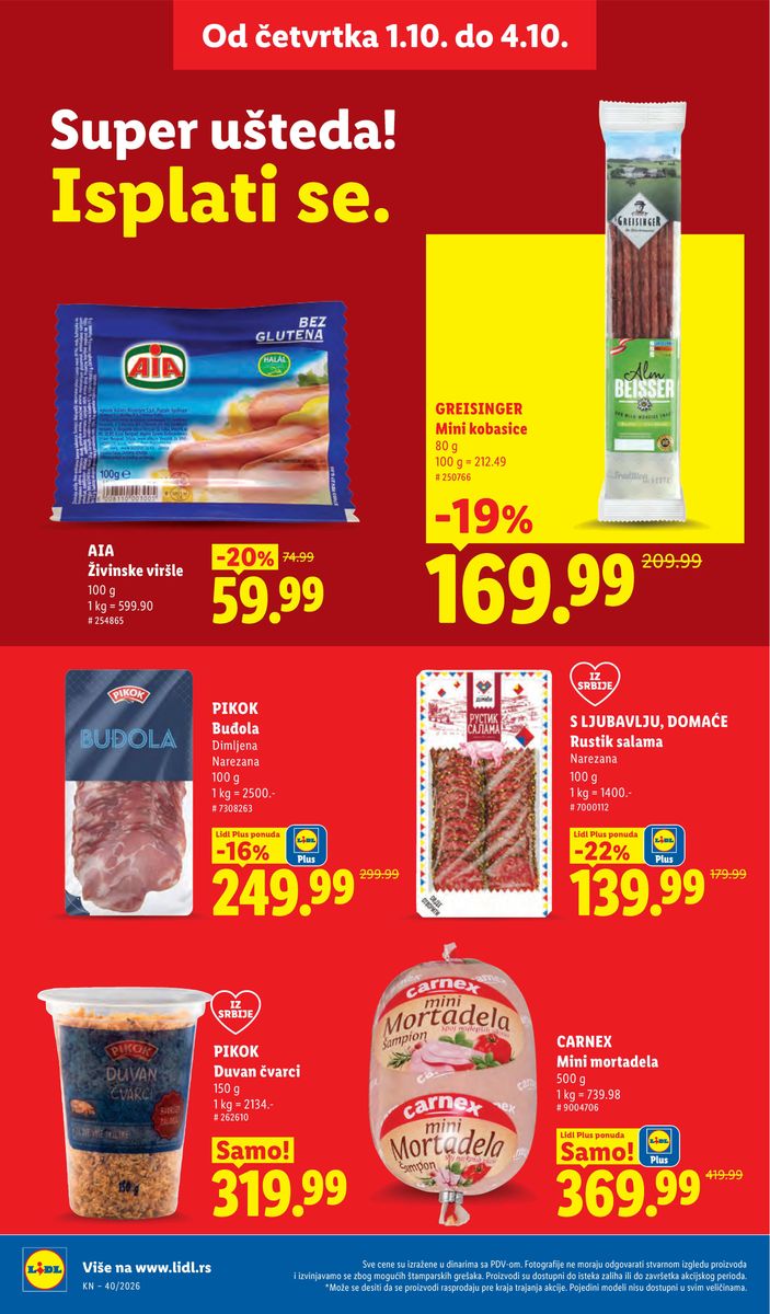 Lidl catalog page 26 — 2026-10-01 to 2026-10-07