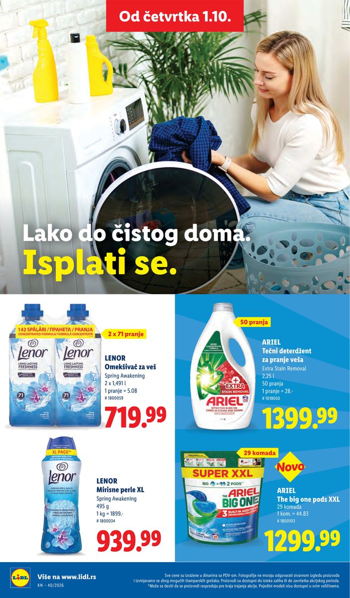 Lidl catalog page 36 — 2026-10-01 to 2026-10-07